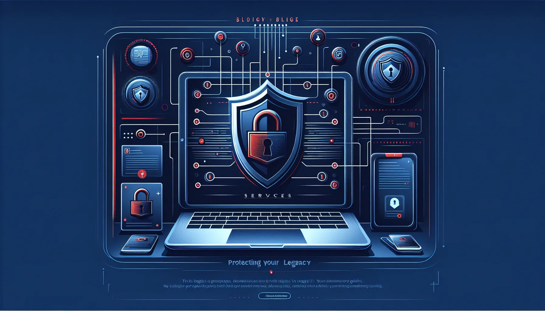 Speaker presenting cybersecurity strategies to community business owners at a local club event